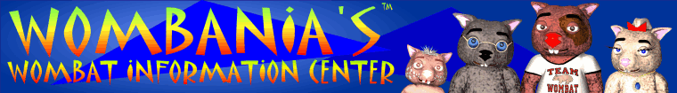 Wombat Information Center Header