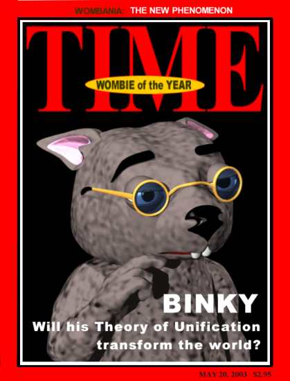 Binky on the Cover of Time Magazine